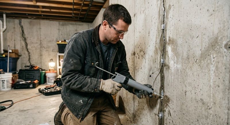 Basement Crack Repair in Bulverde, TX