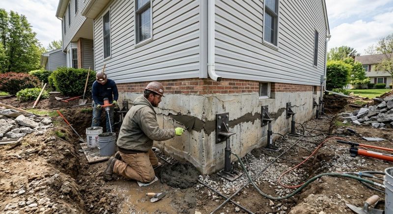 Basement Foundation Repair in Canyon Lake, TX
