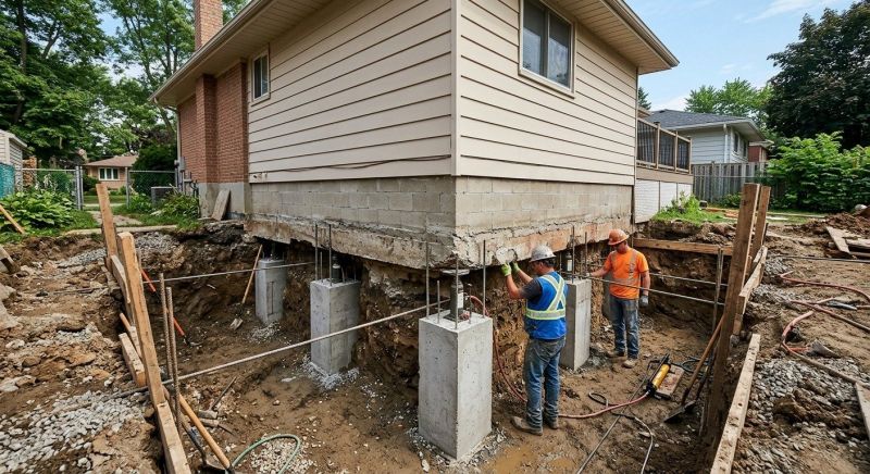 Basement Underpinning in Bulverde, TX