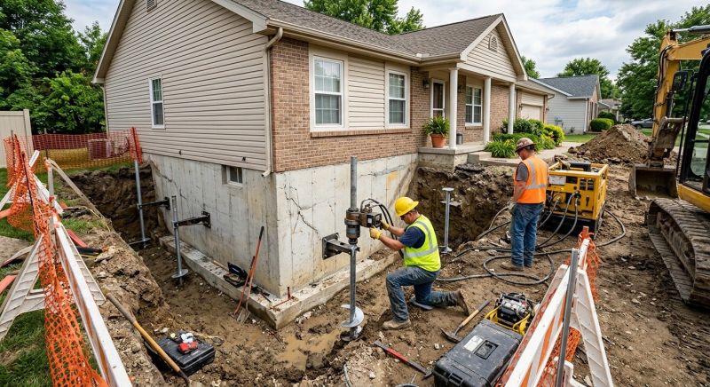 Building Foundation Repair in Boerne, TX