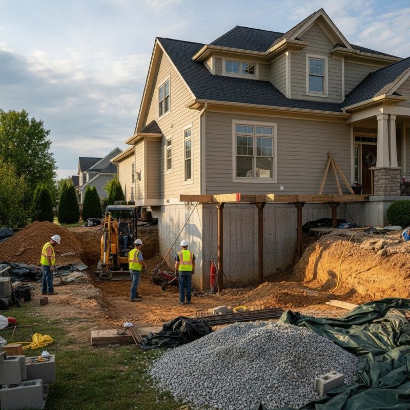 Building Foundation Repair in Spring Branch, TX