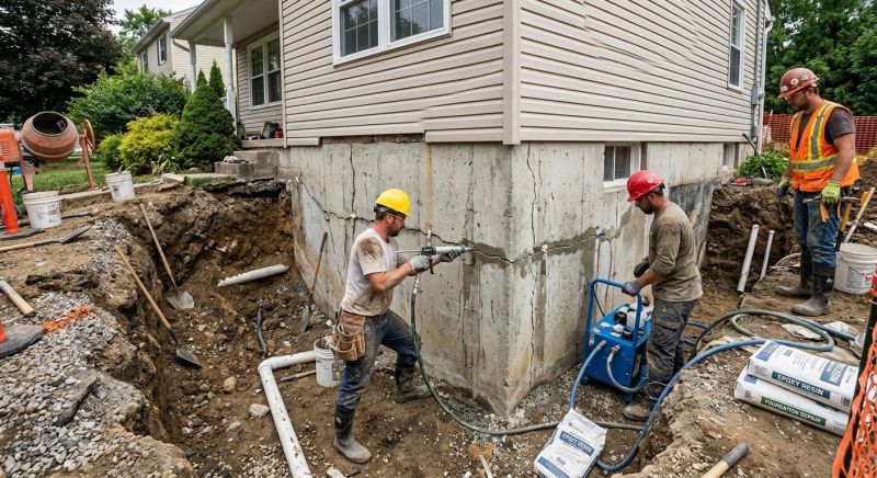 Cracked Foundation Repair in Schertz, TX