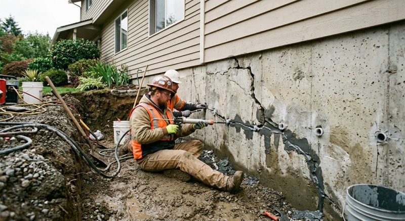 Cracked Foundation Repair in Spring Branch, TX