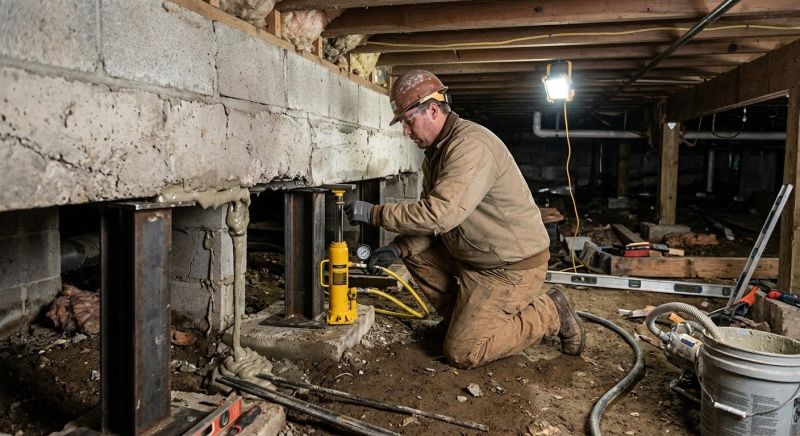 Crawlspace Foundation Repair in Bexar County, TX