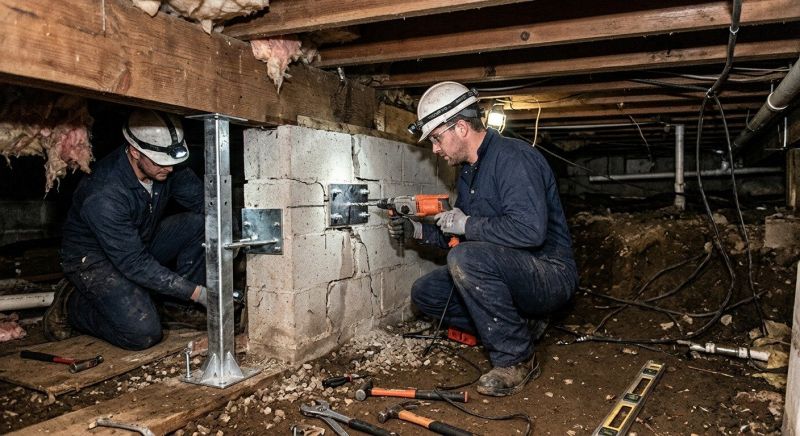 Crawlspace Foundation Repair in New Braunfels, TX