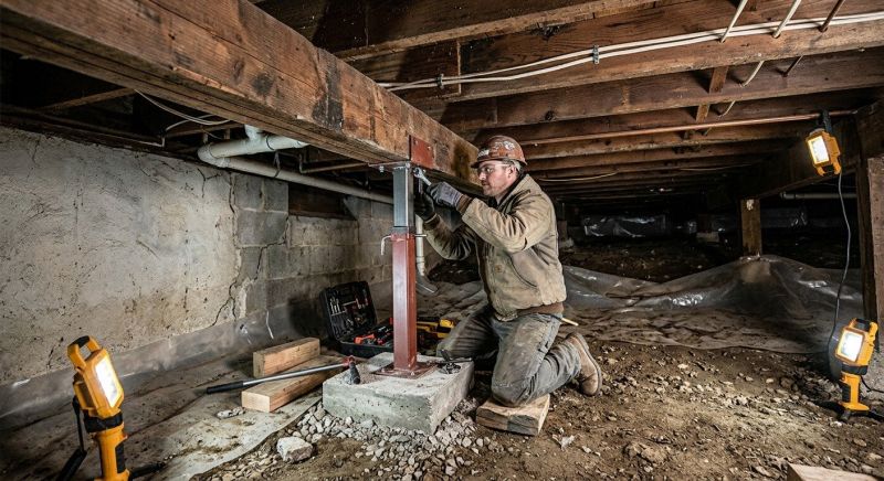 Crawlspace Foundation Repair in Spring Branch, TX