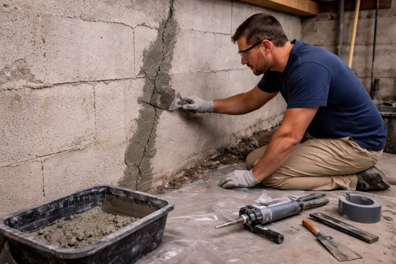 Foundation Crack Repair in Canyon Lake, TX