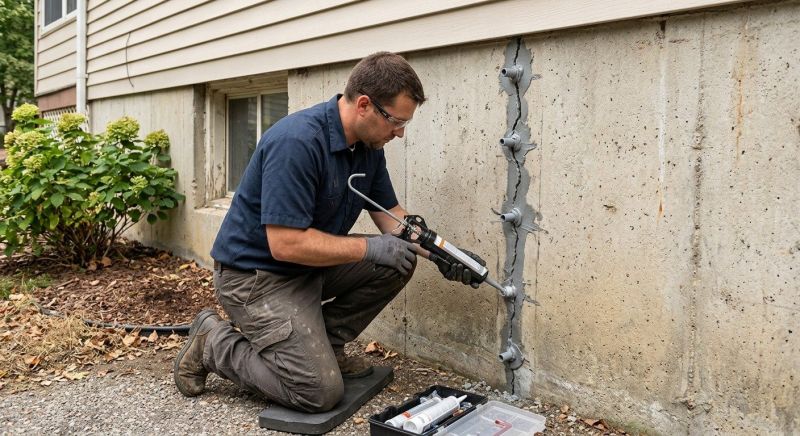 Foundation Crack Sealing in Bulverde, TX