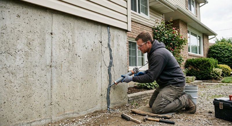 Foundation Crack Sealing in Bulverde, TX