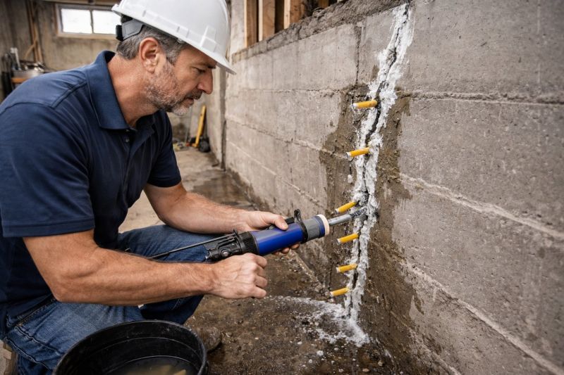 Foundation Crack Sealing in Bulverde, TX
