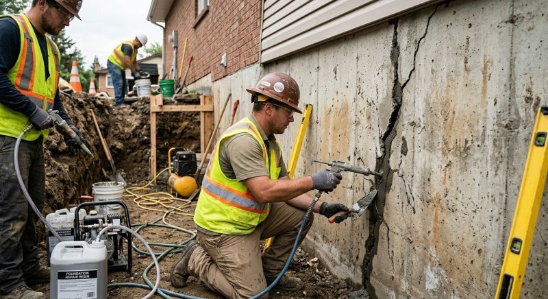 Foundation Cracks Repair in Bulverde, TX
