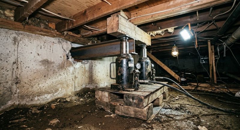 Foundation Jacking in Boerne, TX