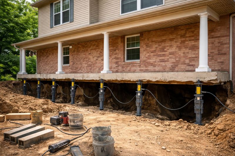 Foundation Jacking in Comal County, TX