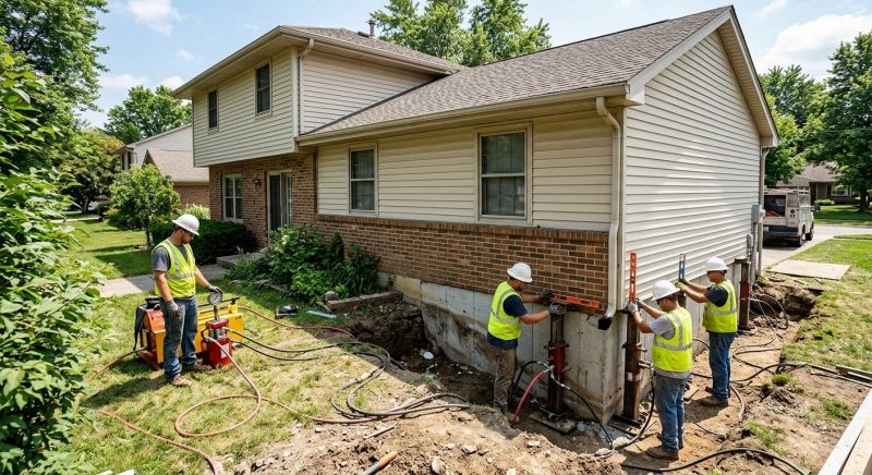Foundation Jacking in Spring Branch, TX