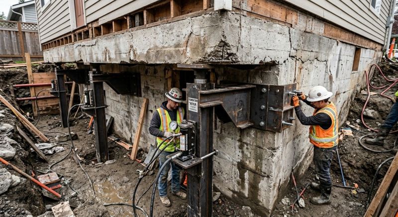Foundation Lifting in Cibolo, TX