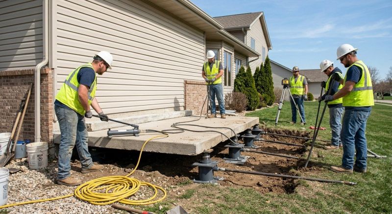 Foundation Lifting in Schertz, TX