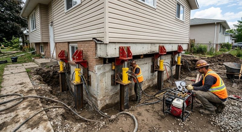 Foundation Lifting in Schertz, TX
