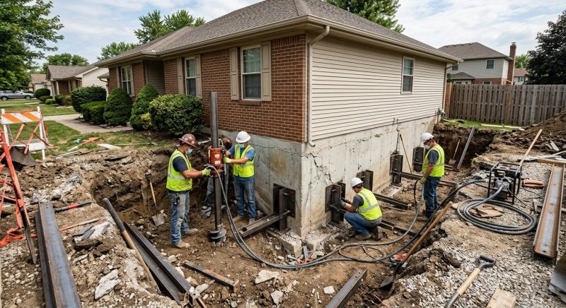 Foundation Pier Repair in Bulverde, TX
