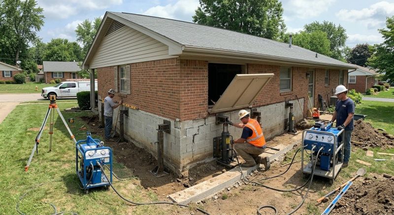 Foundation Releveling in Bulverde, TX