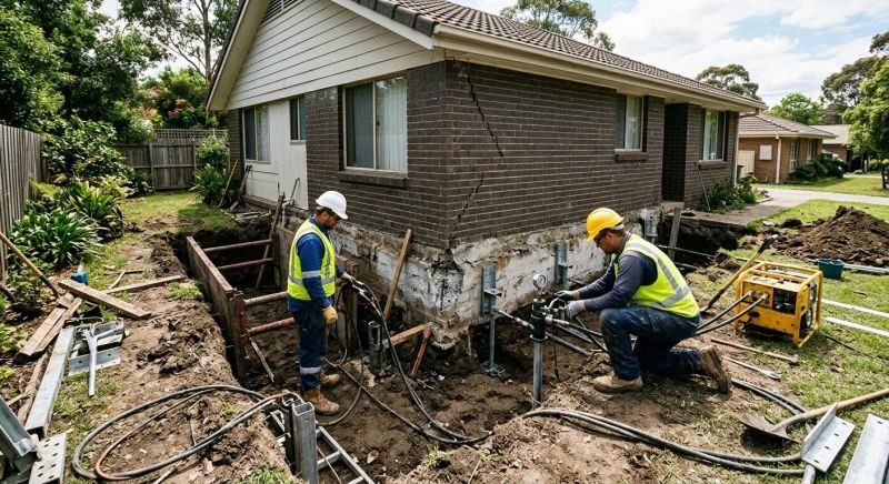 Foundation Stabilizing in Cibolo, TX