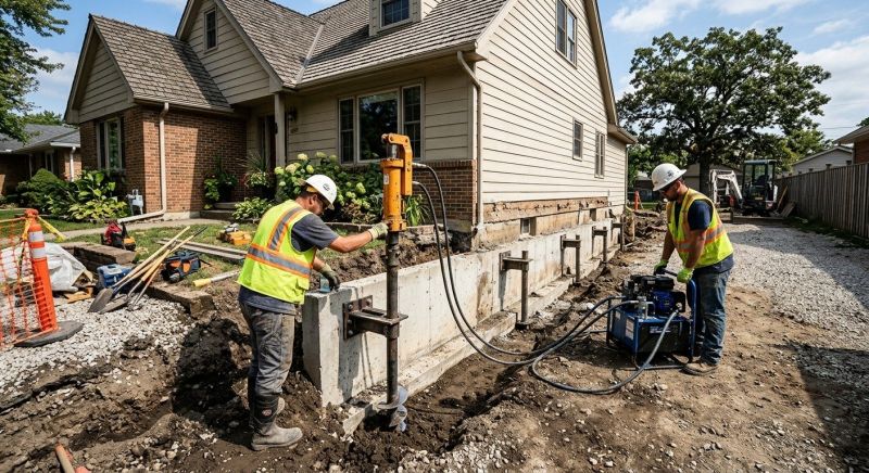 Foundation Stabilizing in Cibolo, TX