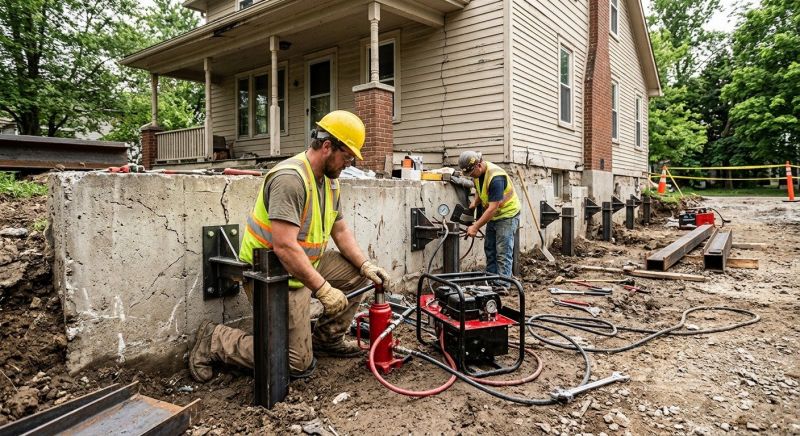 Foundation Stabilizing in Comal County, TX