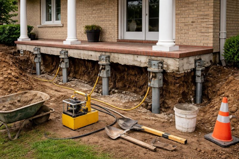 Foundation Stabilizing in New Braunfels, TX