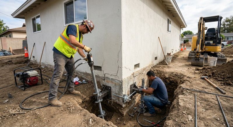 Foundation Stabilizing in Spring Branch, TX