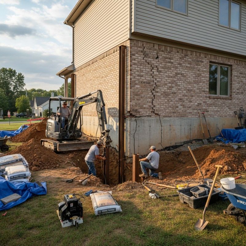 Foundation Structural Repair in Cibolo, TX