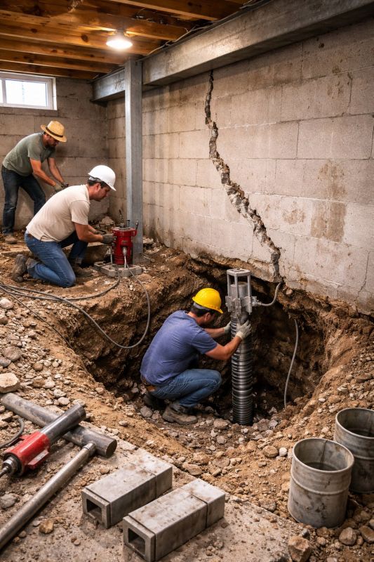 Foundation Structural Repair in Universal City, TX