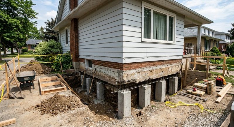 Foundation Underpinning in Bulverde, TX
