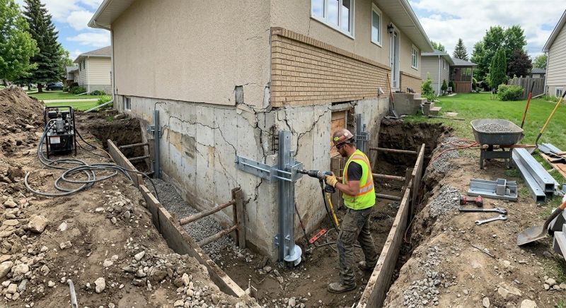 House Foundation Repair in Canyon Lake, TX
