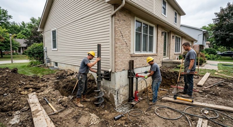 House Foundation Repair in Bulverde, TX