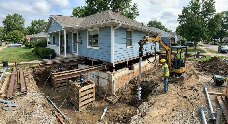 House Underpinning in Bulverde, TX