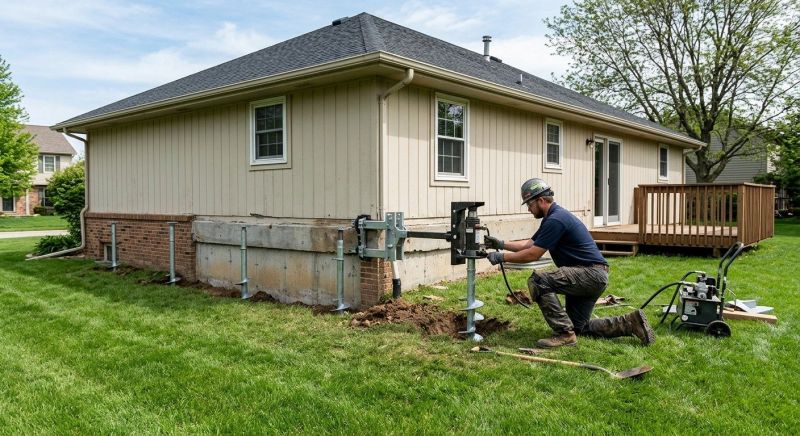 Settling Foundation Service in Schertz, TX