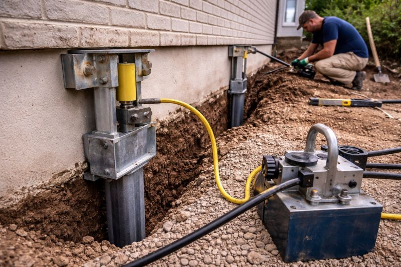 Sinking Foundation Repair in Canyon Lake, TX