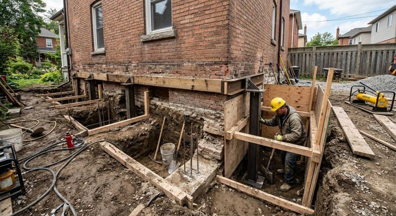 Structural Underpinning in Bulverde, TX