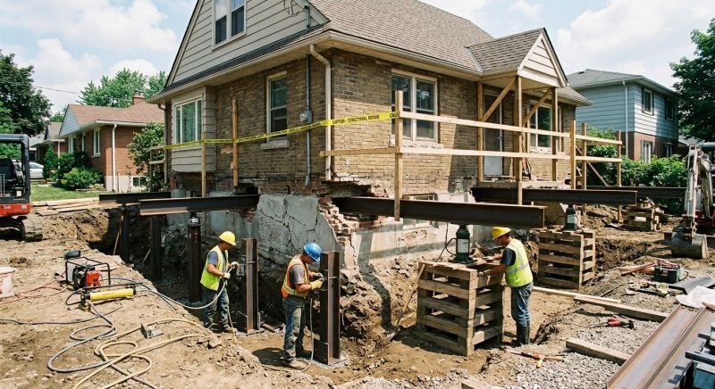 Structural Underpinning in Bulverde, TX